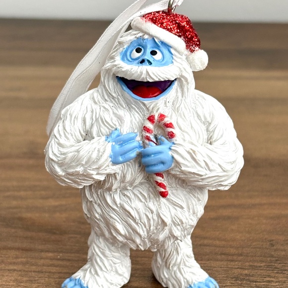 * Hallmark Rudolph BUMBLE Abominable Snowmonster Candy Cane Christmas Ornament - Picture 1 of 7